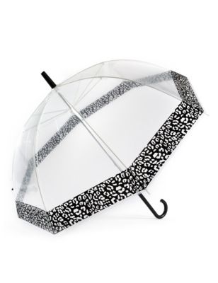 Animal Print Border Walker Umbrella with Stormwear&trade;